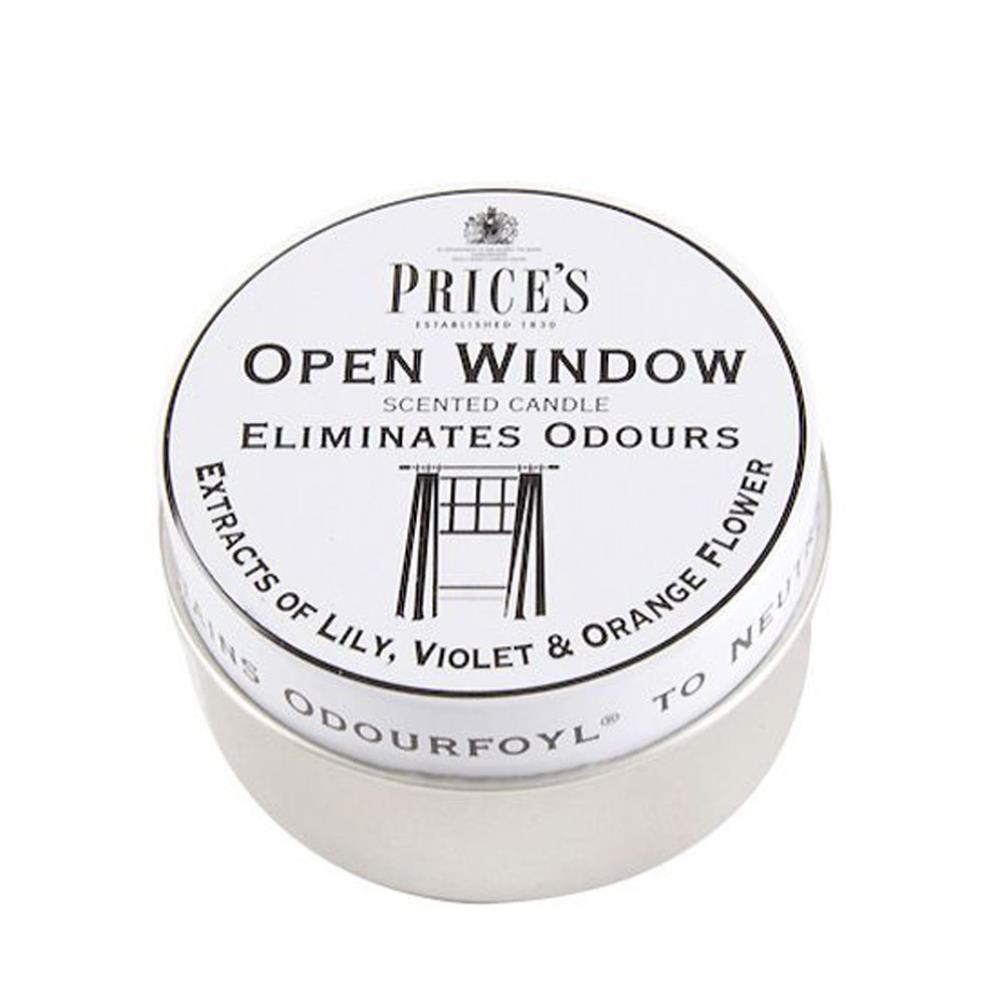 Price's Open Window Fresh Air Tin Candle £2.98